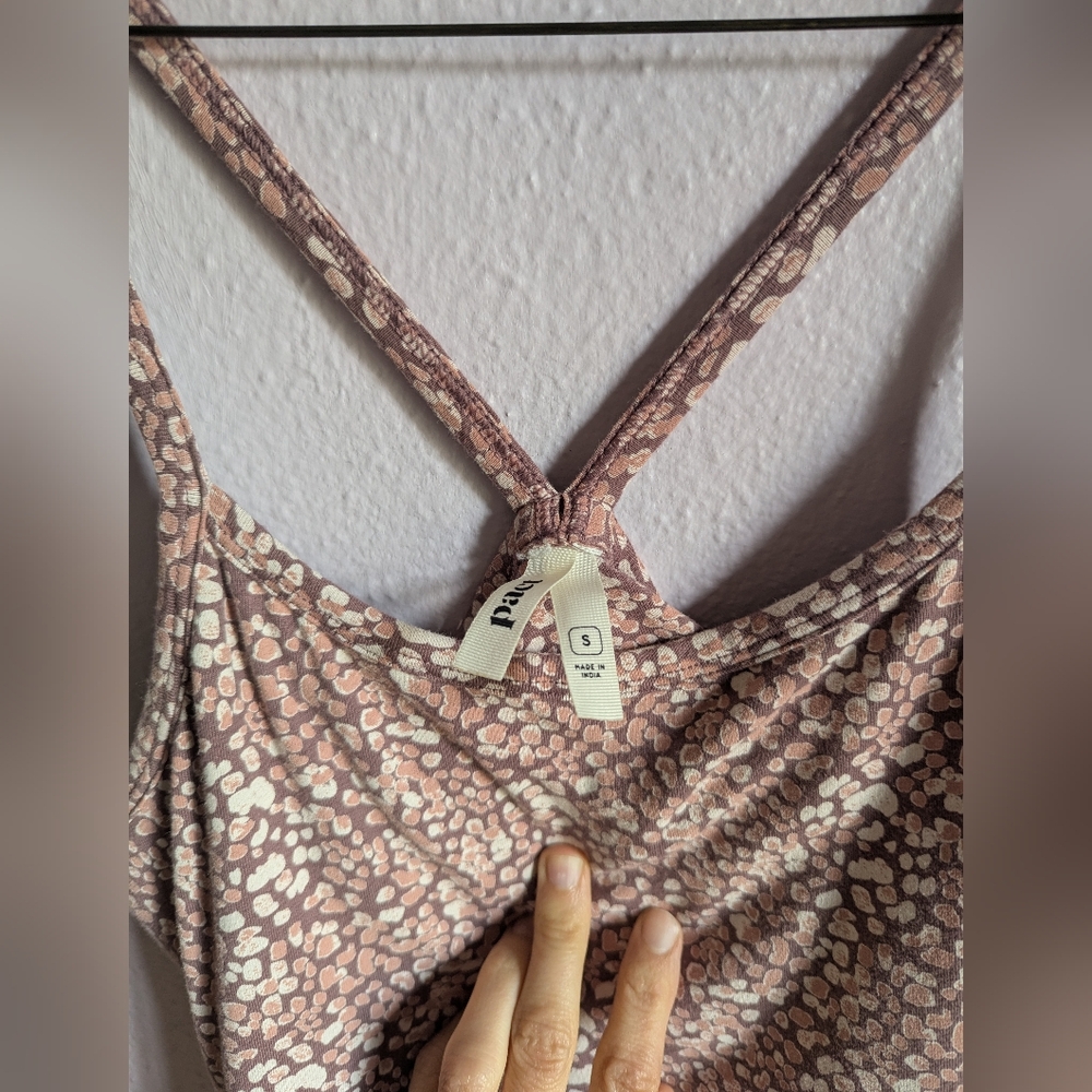 Pact Organic Cotton Midi Fit & Flare Dress Size Small - Picture 3 of 8